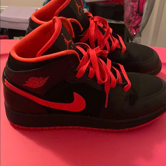 Nike Shoes - Jordan heeled sneakers